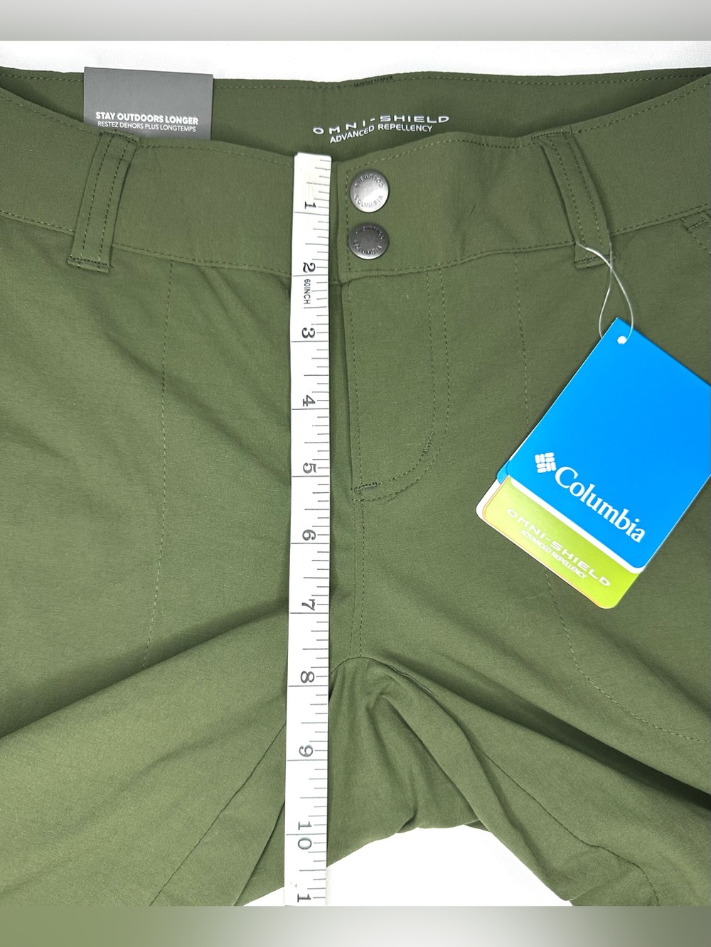 NWT Columbia Women’s Saturday Trail II Convertible Pants Green Size 4 - Picture 7 of 10